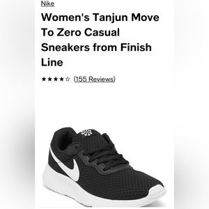 Nike Tanjun Move To Zero Casual sneakers. Women’s 6.5